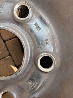 ORIGINÁL PLECHOVÁ KOLA VW,ŠKODA,SEAT... - 6