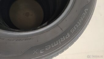 215/65/17 Hankook Ventus Prime3, DOT 0422, 7.3-6.3mm. - 6