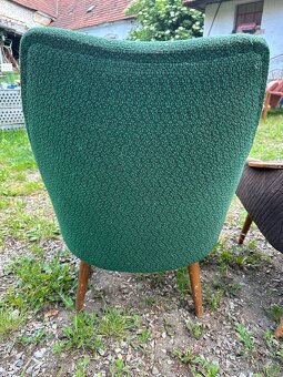 RETRO designová křesla - cena za obě 1.500,- - 6