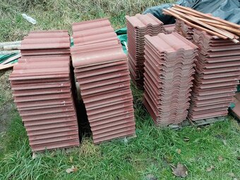 Střešní taška KM BETA elegant višňová EN490 - 6