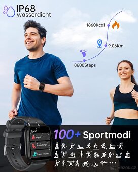 Chytré hodinky LLKBOHA H5 – 1,85" Bluetooth volání, v CZ - 6