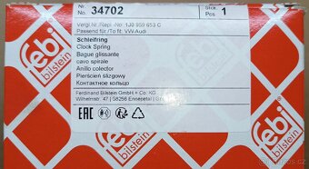 Sběrný kroužek airbagu 1J0959653C - 6