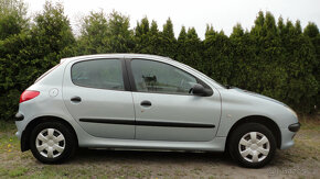 Peugeot 206 1.1i 44kw rok 2001 STK 11/2024 Euro3 původ ČR - 6