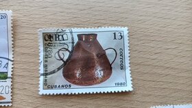 Staré poštovní známky - Cuba, Mongolia, Nicaragua - 6