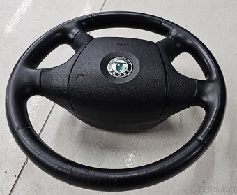 Kožený volat Škoda Octavia 2 včetně airbagu - 6