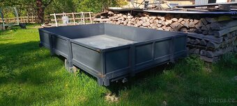 Bržděný vozík/přívěs/vlečka bez tp 3x2 m - 6