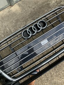 predni naraznik audi a6 c8 4K cerny 19- maska - 6