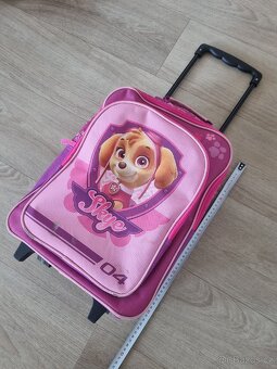Dětský kufr na kolečkách Paw Patrol (Skye) – použitý - 6