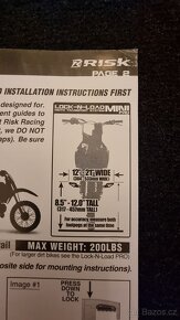 Risk Racing Lock-n-Load Mini Pro držák moto - 6