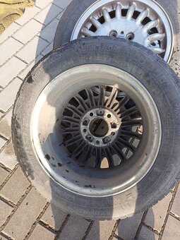 BMW 7x15, 5x120 včetně pneu - 6