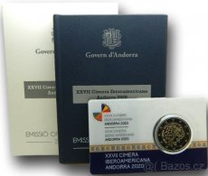 Andorra 2016 - 2023 - euro mince a sady - nove ceny - 6
