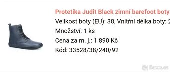 Zimní barefoot boty Judit - PROTETIKA - 6