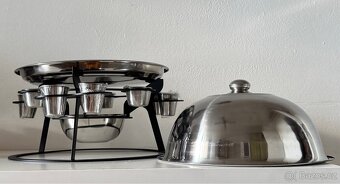 Nerezový SADŽ s ohřevem, sosečkami a panáky - 6