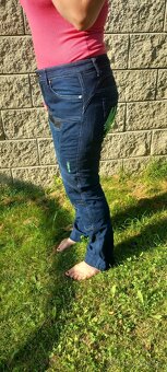 Kevlarové džíny na motorku značky W-tech - 6