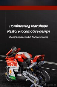 Stavebnice motocyklu Ducati kompatibilní s LEGO - 6