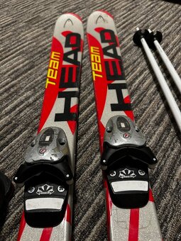 Lyžařský set - lyže 125cm, hůlky 105cm, boty 315/24.5 - 6