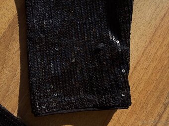 Flitrové společenské šaty, vel. L - 6