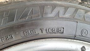 Sada disků VW 16" 5x120 pneu 205/65 R16 C 5-6mm T5 T6 - 6