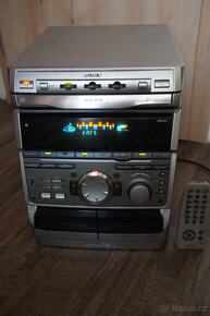 Hi fi věž Sony HCD RX D5 s dálkovým ovládáním - 6