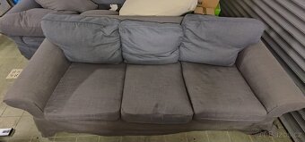 2x 3místná pohovka ikea - 6