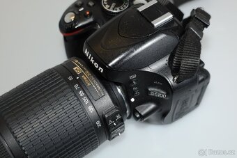 Nikon D5100 + 55-200 VR | 2× baterie, nabíječka, SD karta - 6