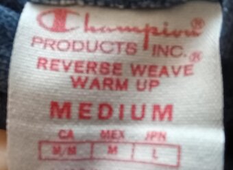 Mikina zn. Champion, vel. M - 6