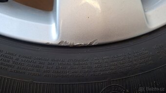 Alu kola Škoda 15" 5x100 letní pneu 185/60 R15 6-7mm Fabia - 6
