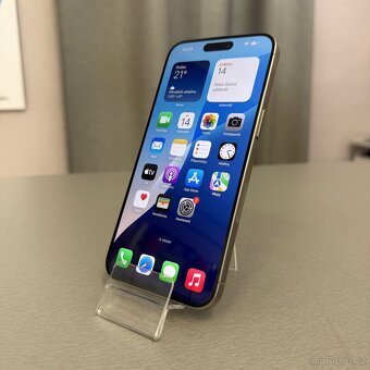 iPhone 15 Pro Max 256GB, pěkný stav, 12 měsíců záruka - 6
