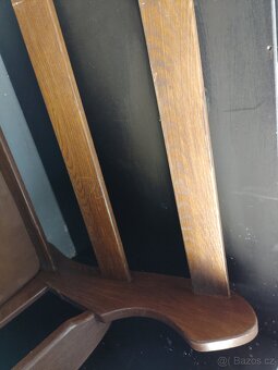 Masivní rám postele / gauče, holandský styl - 6