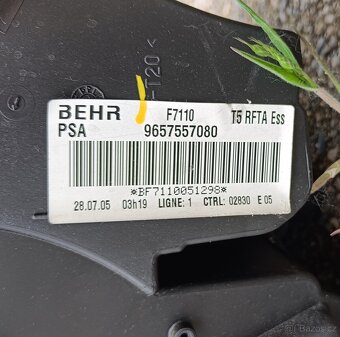 Kompletní topení s digi klimou na Peugeot 307 - 6