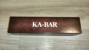 NŮŽ KA-BAR 1211 s koženým pouzdrem, NOVÝ, originál USA - 6