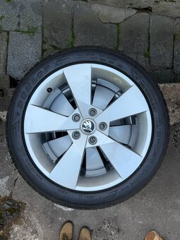 Letní Alu kola Octavia 3 225/45R17 Denom Škoda - 6