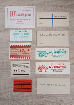 Pivní etikety - 6