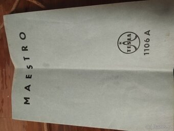 Retro rádio/gramofon Tesla Maestro - 6