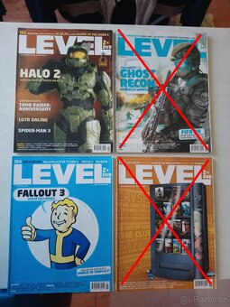Časopisy LEVEL č. 2 - 6