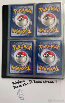 Kusové Pokémon VINTAGE karty (KARTY STARÉ PŘES 20LET)(1) - 6