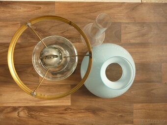 petrolejová lampa retro petrolejka 46 cm cylindr stínítko - 6