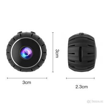 2X MINI BEZPEČNOSTNÍ KAMERA CENA ZA KS - 6