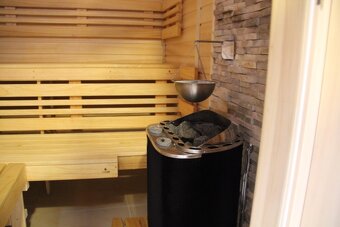 Finská+bio vnitřní rohová sauna DYNTAR - 6