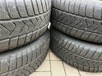 4x plechové disky 5x108 R17, zimní pneu - 6