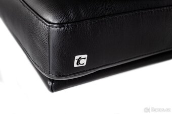 Massimo - kožená rohová sedačka s nastavitelnou hloubkou - 6