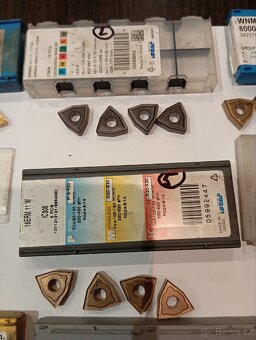 CNC obrábění, břity výměnné nové, obráběcí destičky - 6