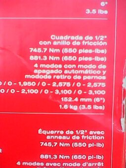 Milwaukee M18FMTIW2F12-0 1/2 Golovy 881Nm aku razak - 6