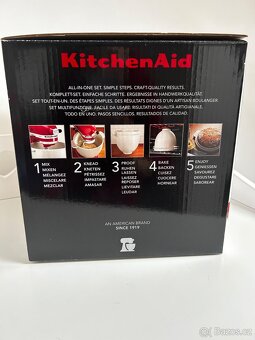KitchenAid keramická mísa s víkem na pečení chleba NOVÉ - 6