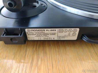 Gramofon Pioneer PL 223 - 6