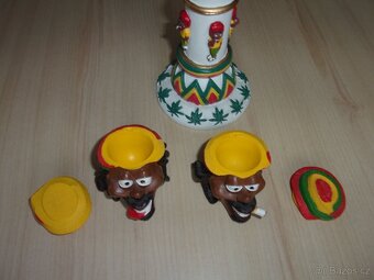 RASTAFARI, REGGAE, BOB MARLEY, JAMAJKA, ZELENÝ LIST, SKA - 6