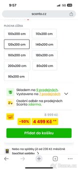 Matrace 120x200 - 6