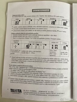 Osobní chytrá digitální váha Tanita - 6