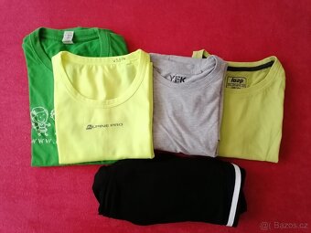 Trička+kraťasy vel. 158/164 - 6