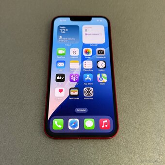 iPhone 13 128GB červený, pěkný stav, 12 měsíců záruka - 6